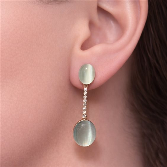 Boucles d'oreilles Lucos Femme in Argent ESOR C68-ACQUAMARINA - ESOR C68-ACQUAMARINA